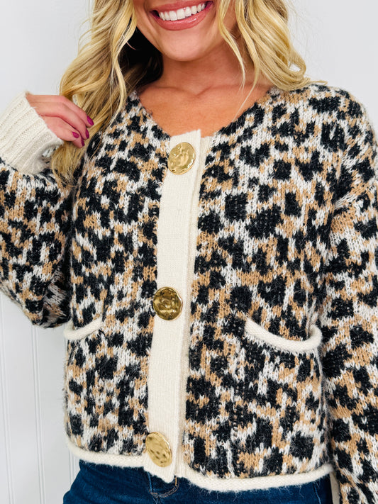 Leopard Luxe Cardigan
