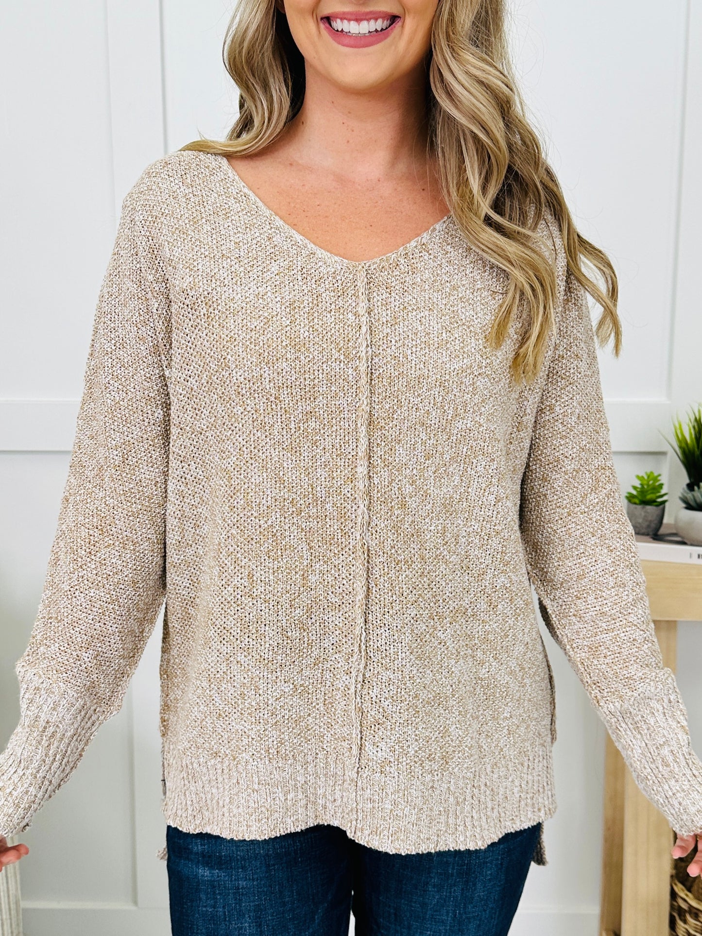 DOORBUSTER! Hug In Every Stitch Sweater- Multiple Colors!