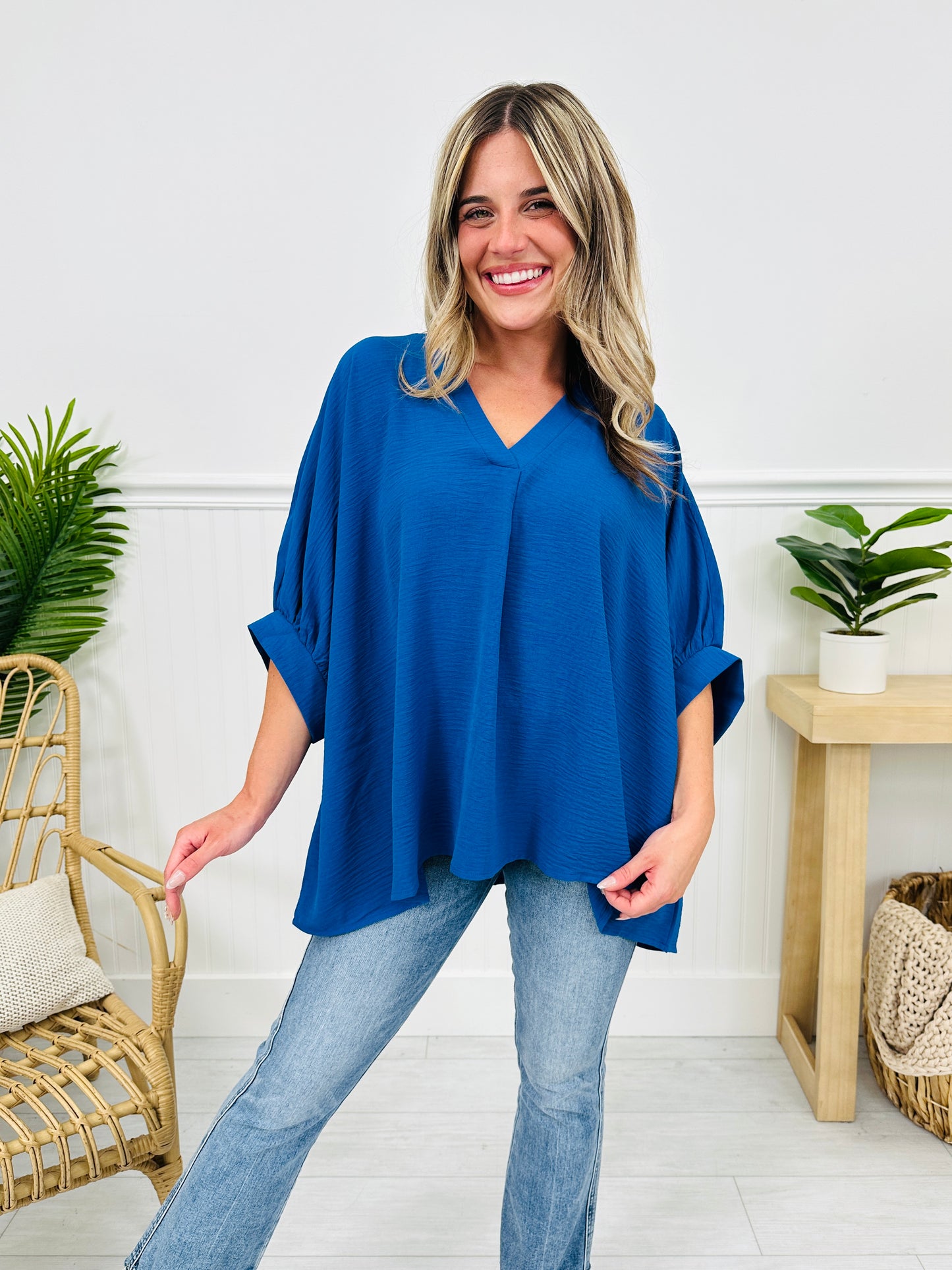 Sunny Disposition Top-- Multiple Colors!