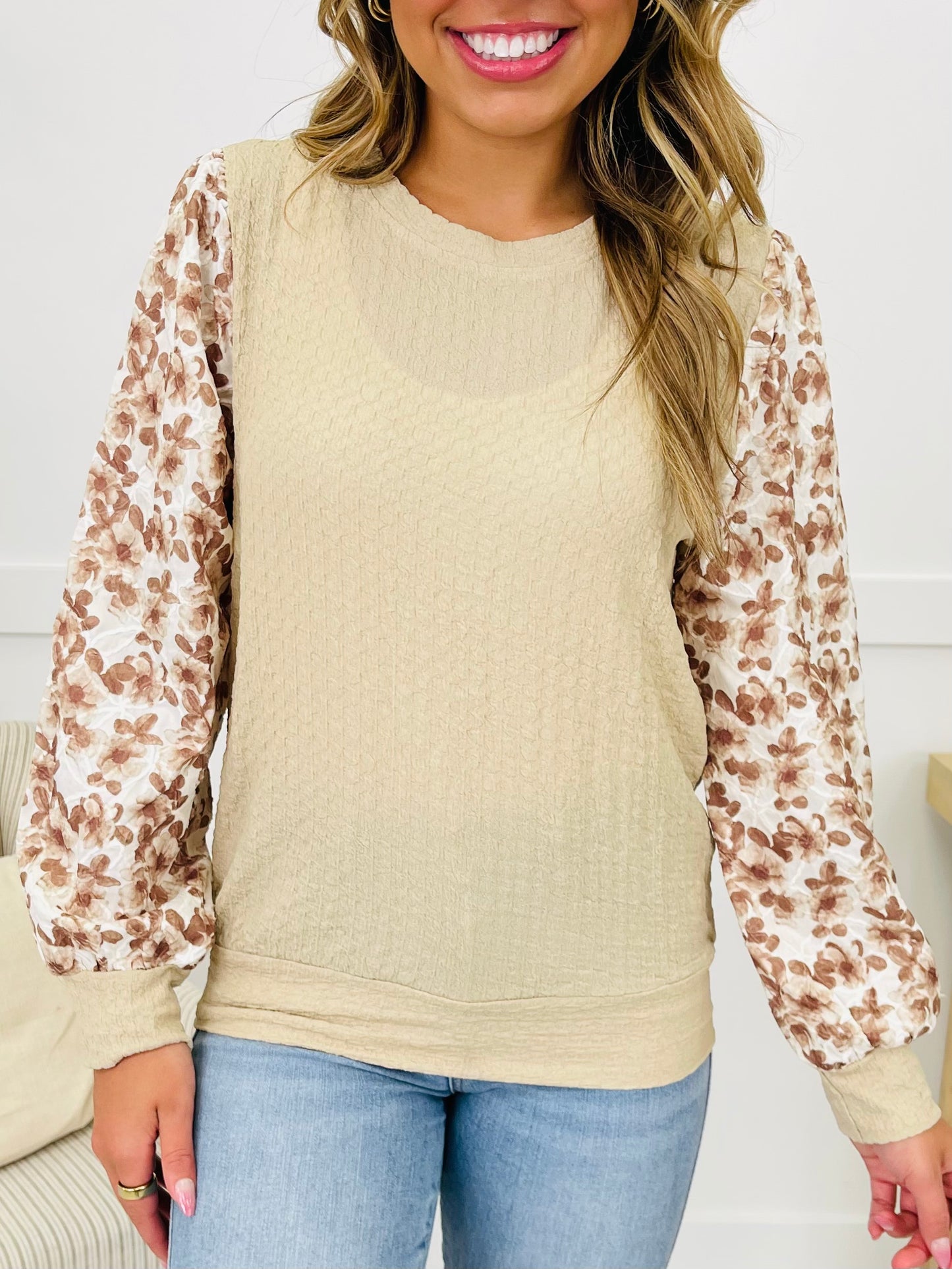 Sweet Sleeve Talk Top