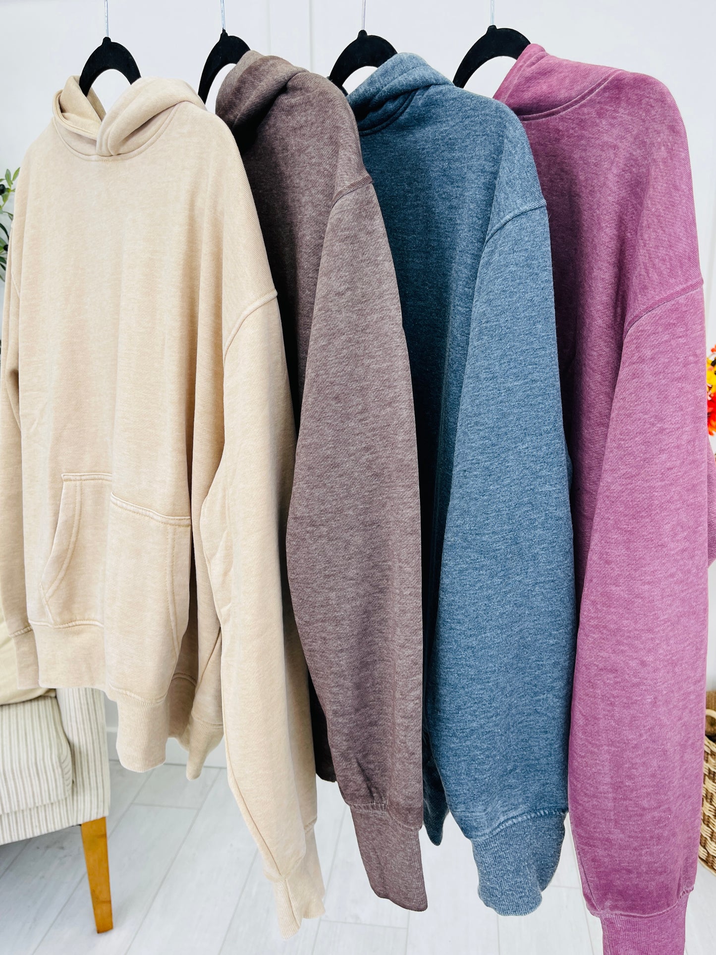 Power Through The Day Hoodie- Multiple Colors!