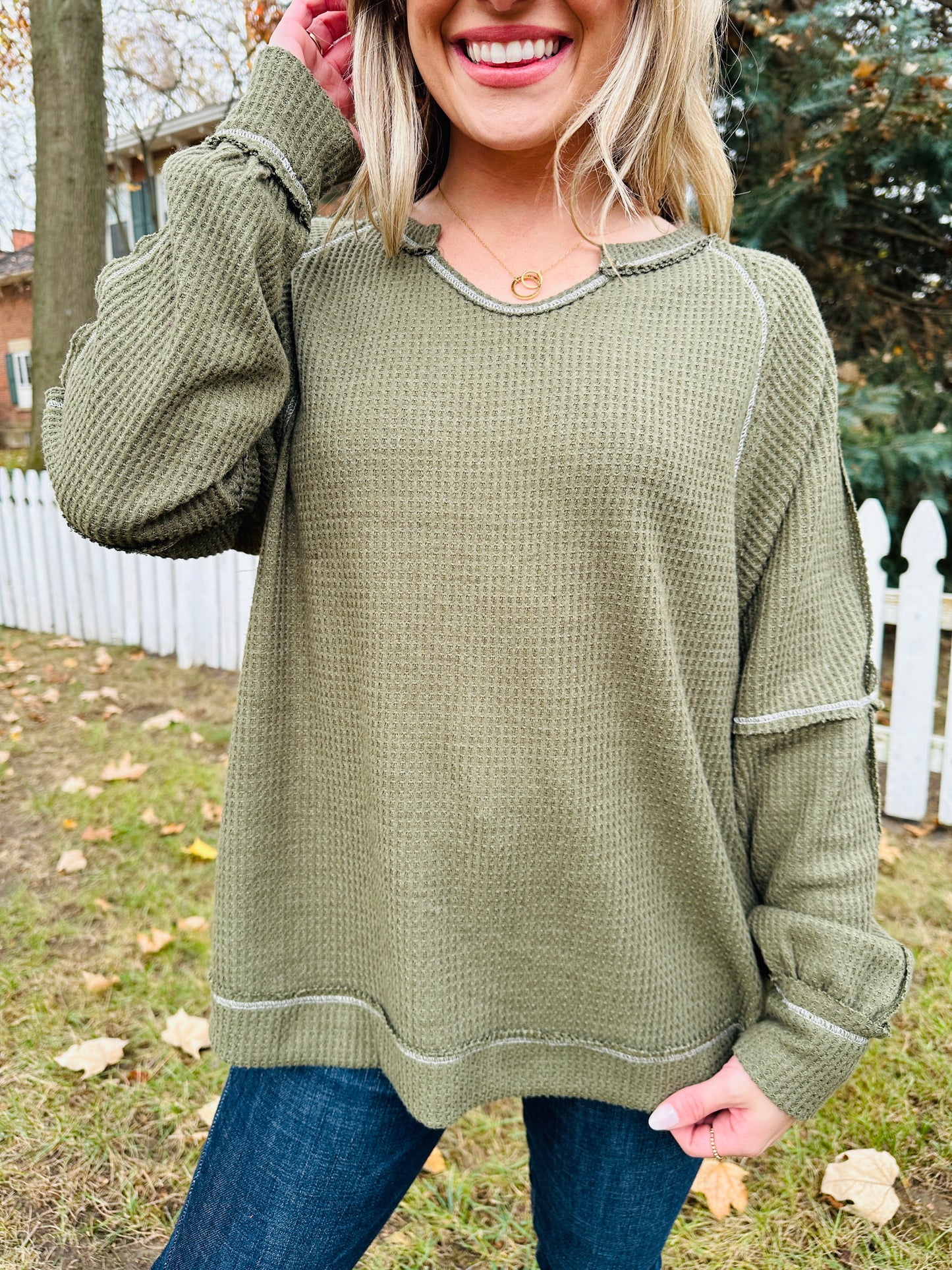 Falling for Comfort Pullover- Multiple Colors!