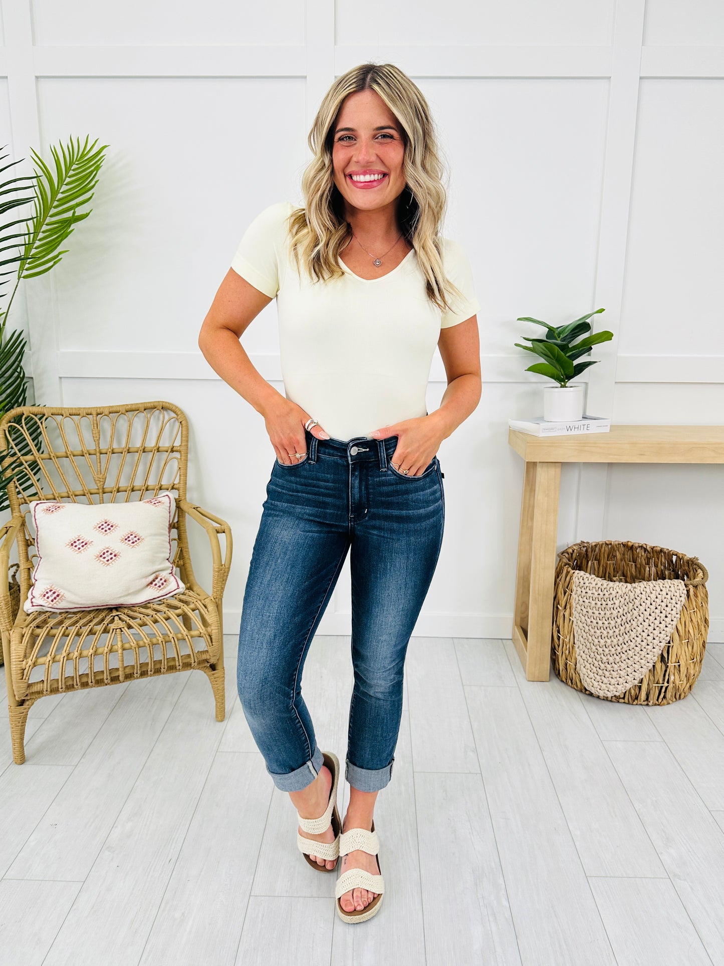 Judy Blue Summer Dreams Capri Jeans