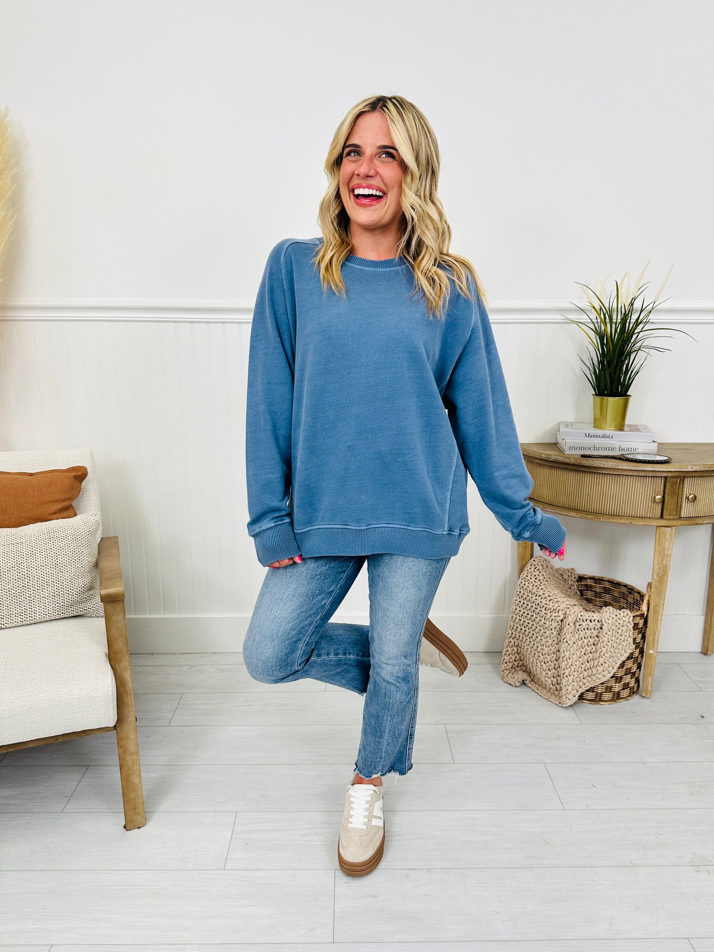 Fall Into Comfort Pullover- Multiple Colors!
