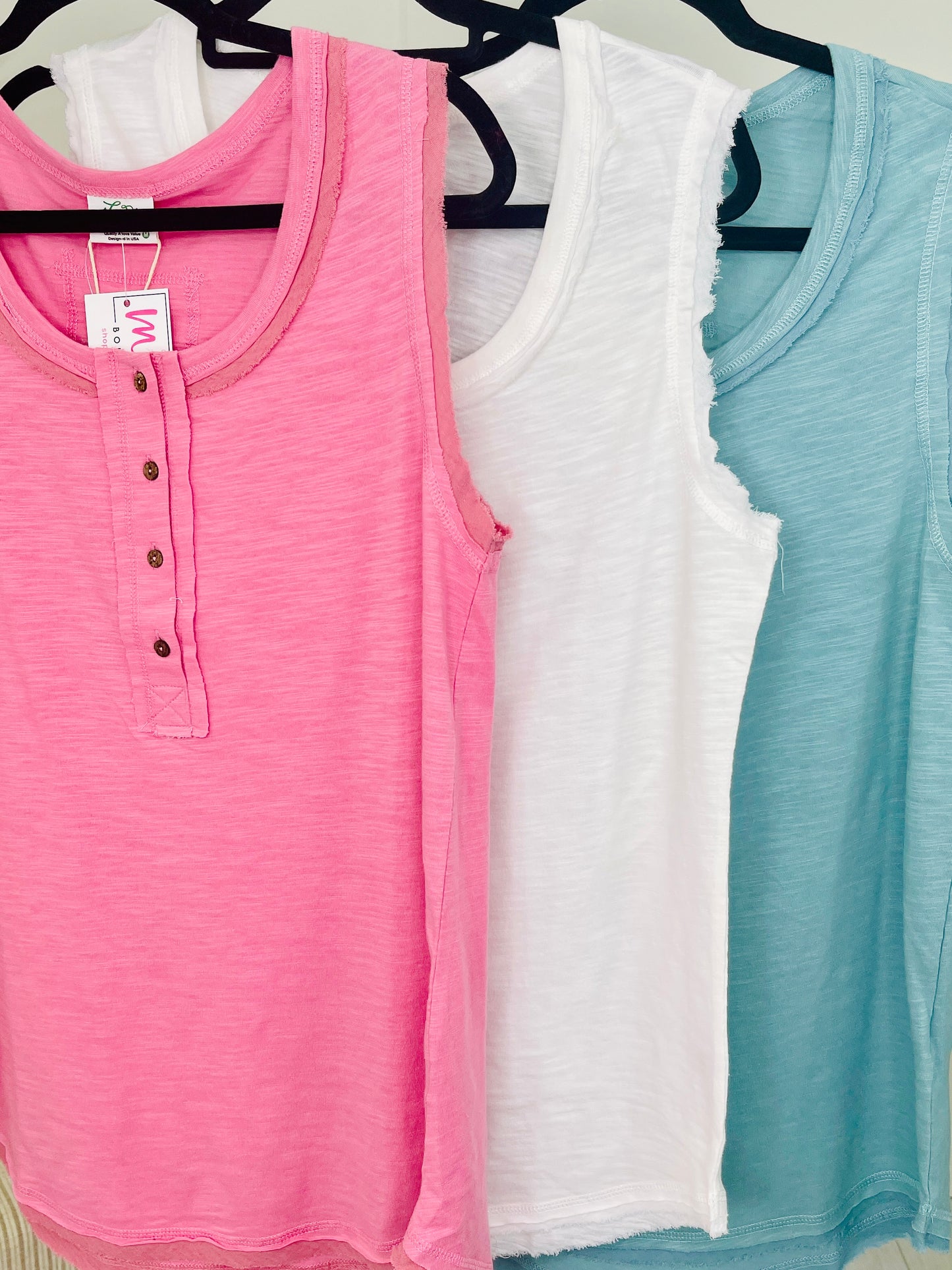 Soft Essence Tank Top- Multiple Colors!