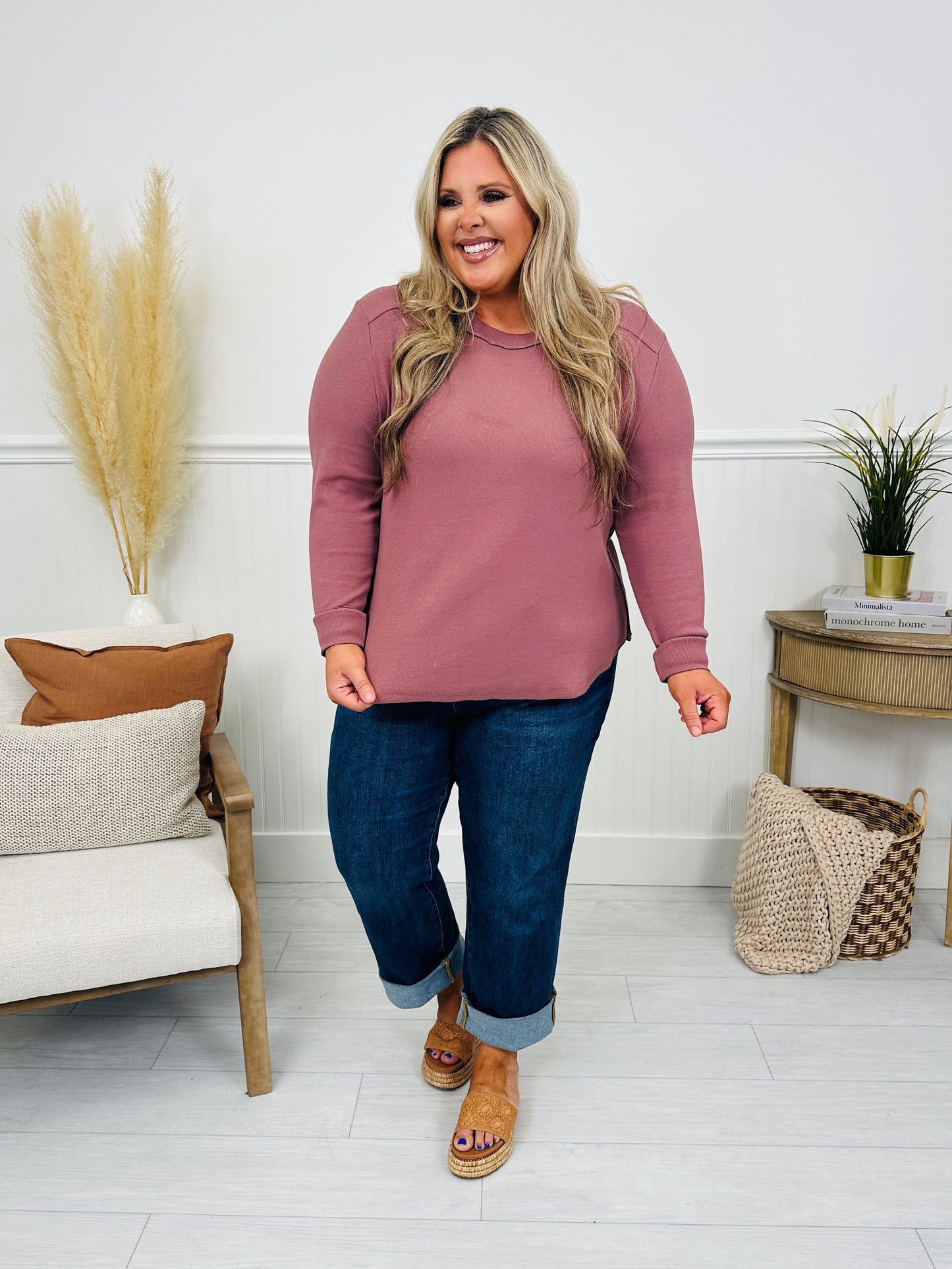 Everyday Essential Long Sleeve Top- Multiple Colors!