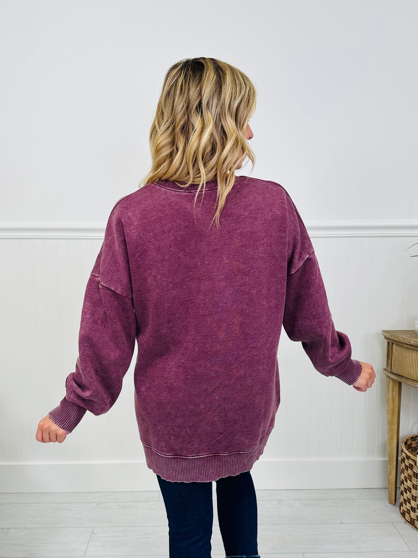 Falling Into Place Pullover- Multiple Colors!