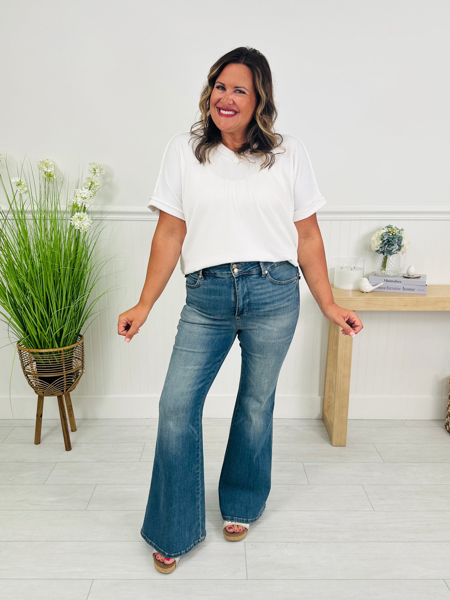 Judy Blue Flare To Remember Tummy Control Flare Jeans
