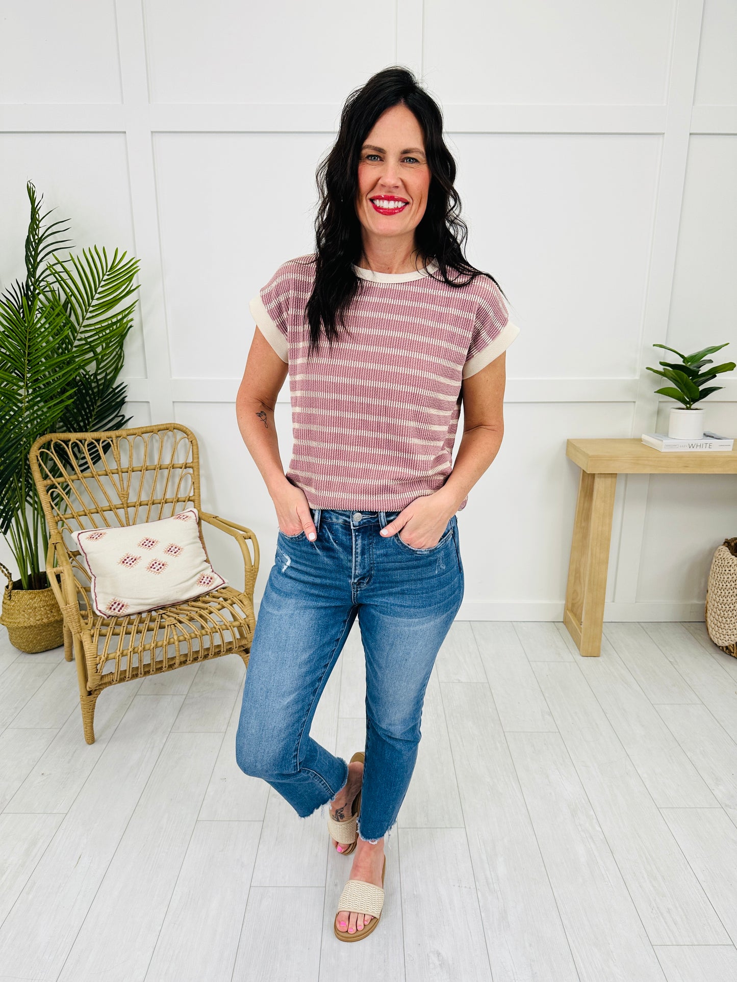 Stripe Hype Top