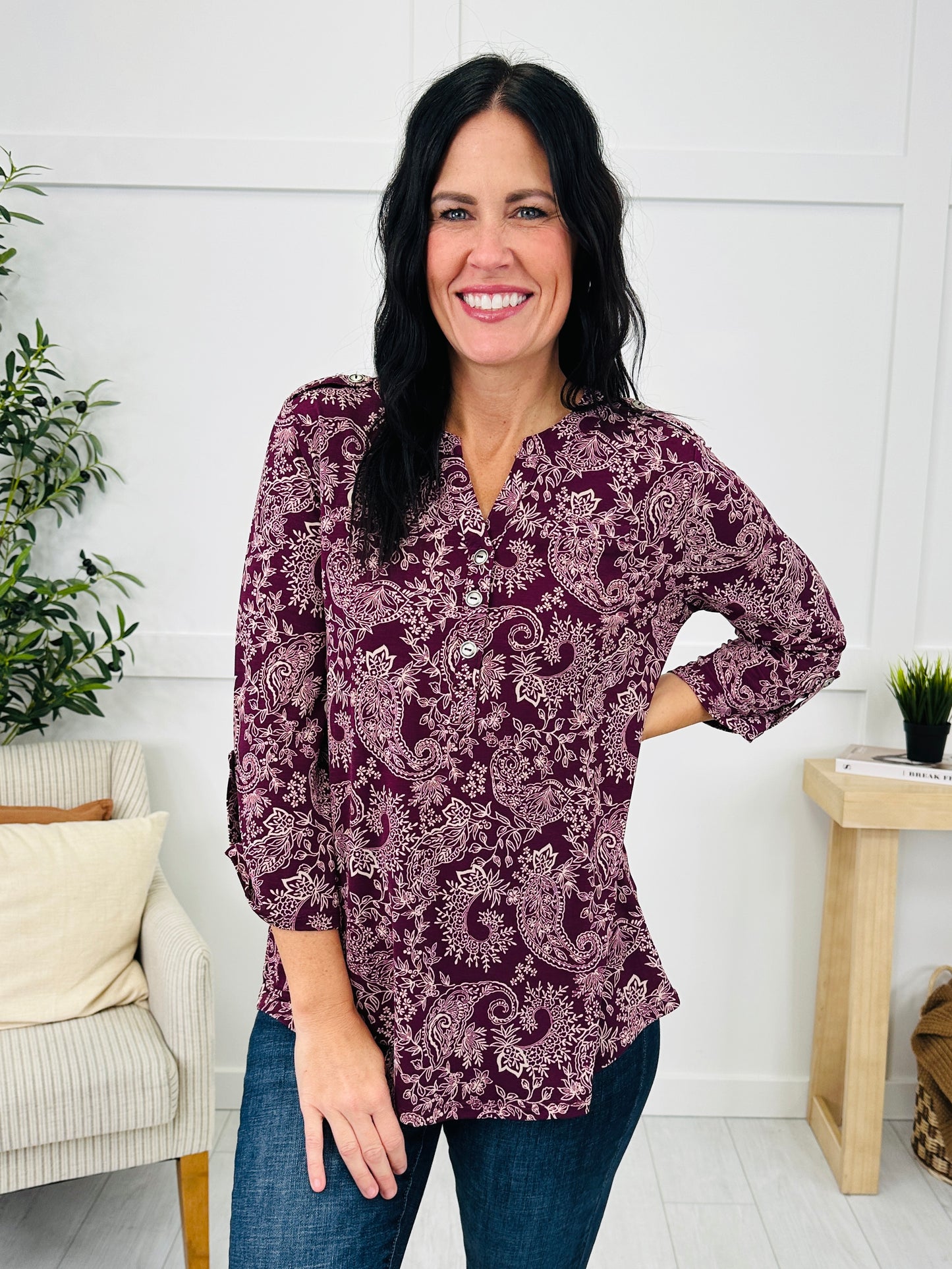 Lost In The Print Top