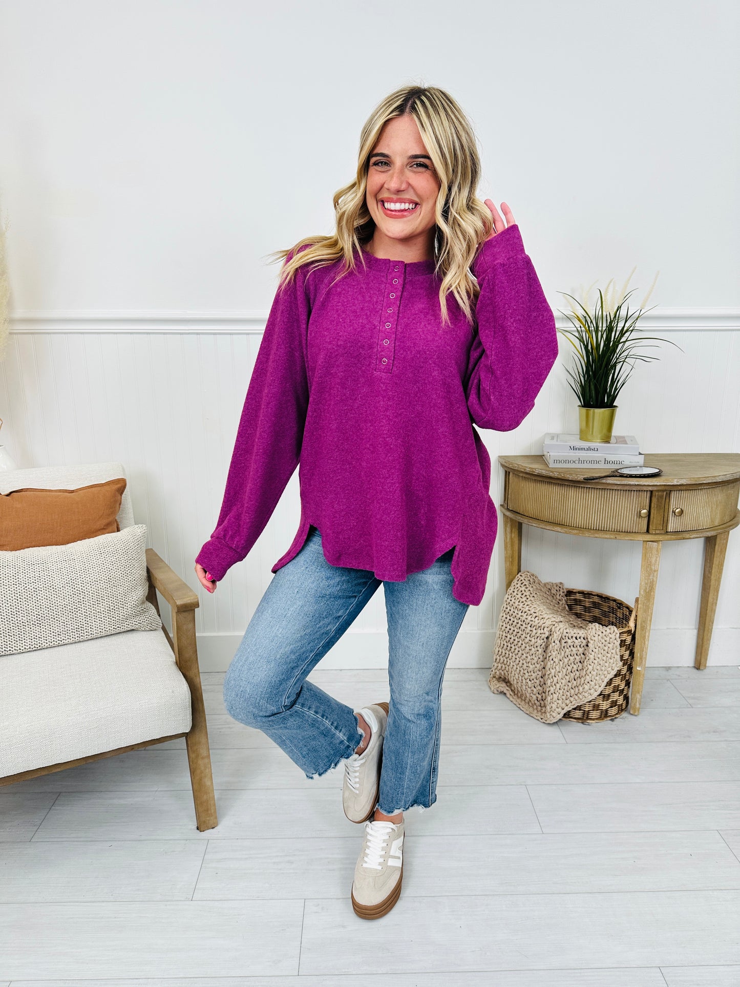 Cozy Crush Top- Multiple Colors!