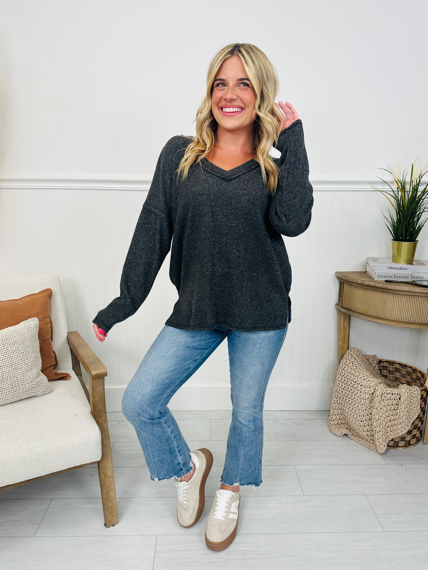 Stay Cozy Top- Multiple Colors!