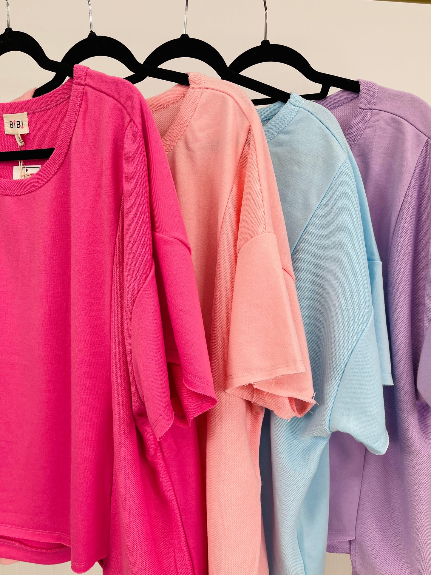 Living for the Feeling Top In Multiple Colors