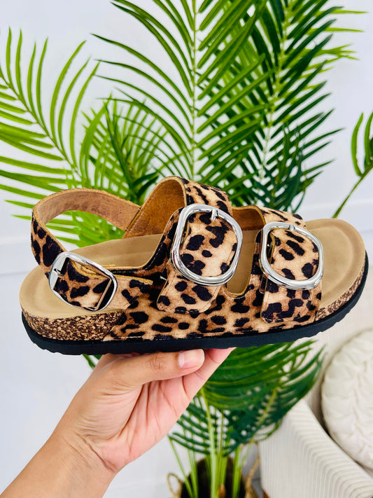 Strapped For Style Sandals in Leopard