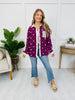 Whimsy Wander Top In Plum