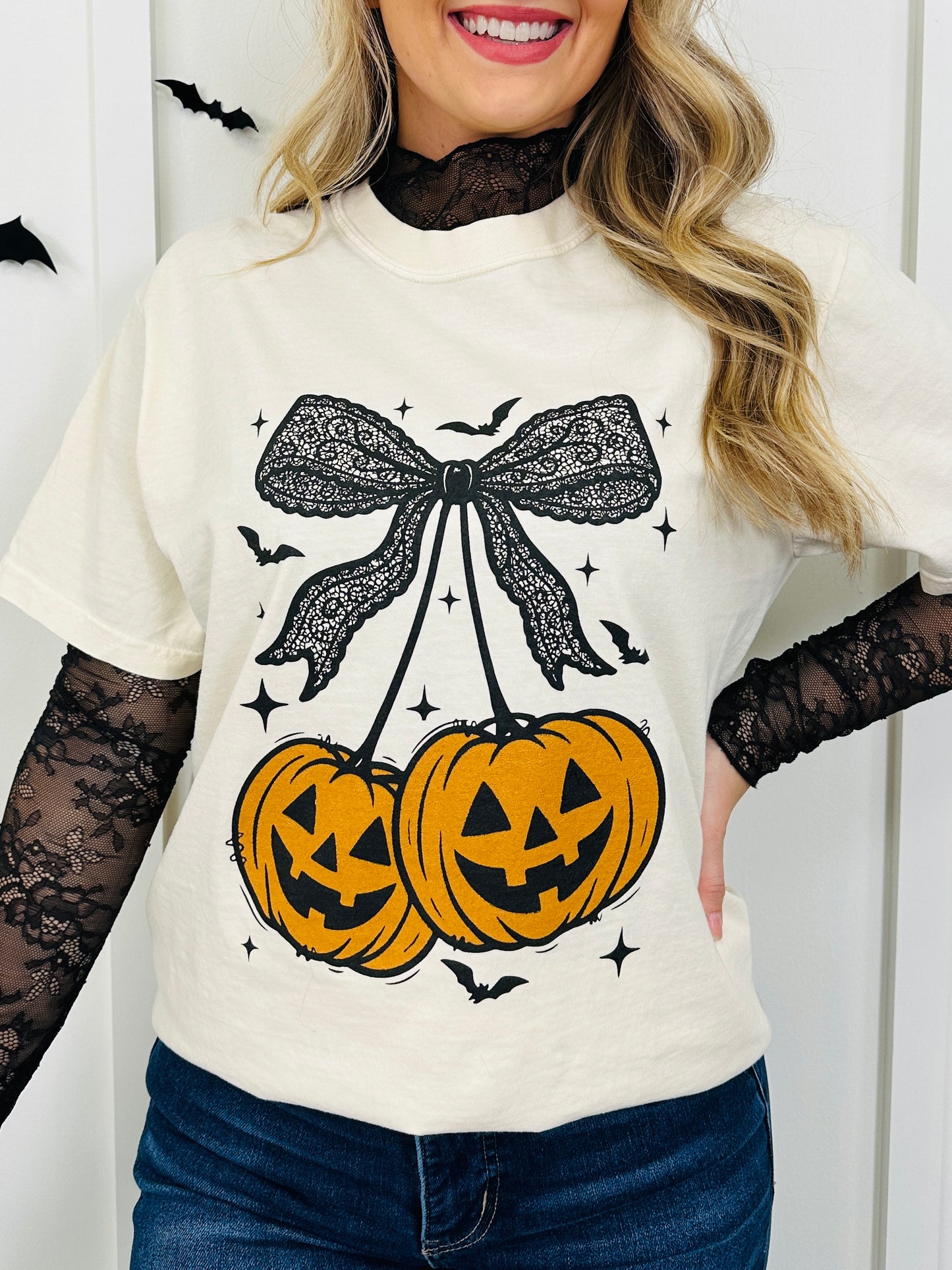 Pumpkin on Top Graphic Tee