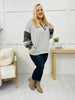 Put In Your Place Pullover In H Grey