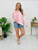 Fresh Blooms Top In Blush