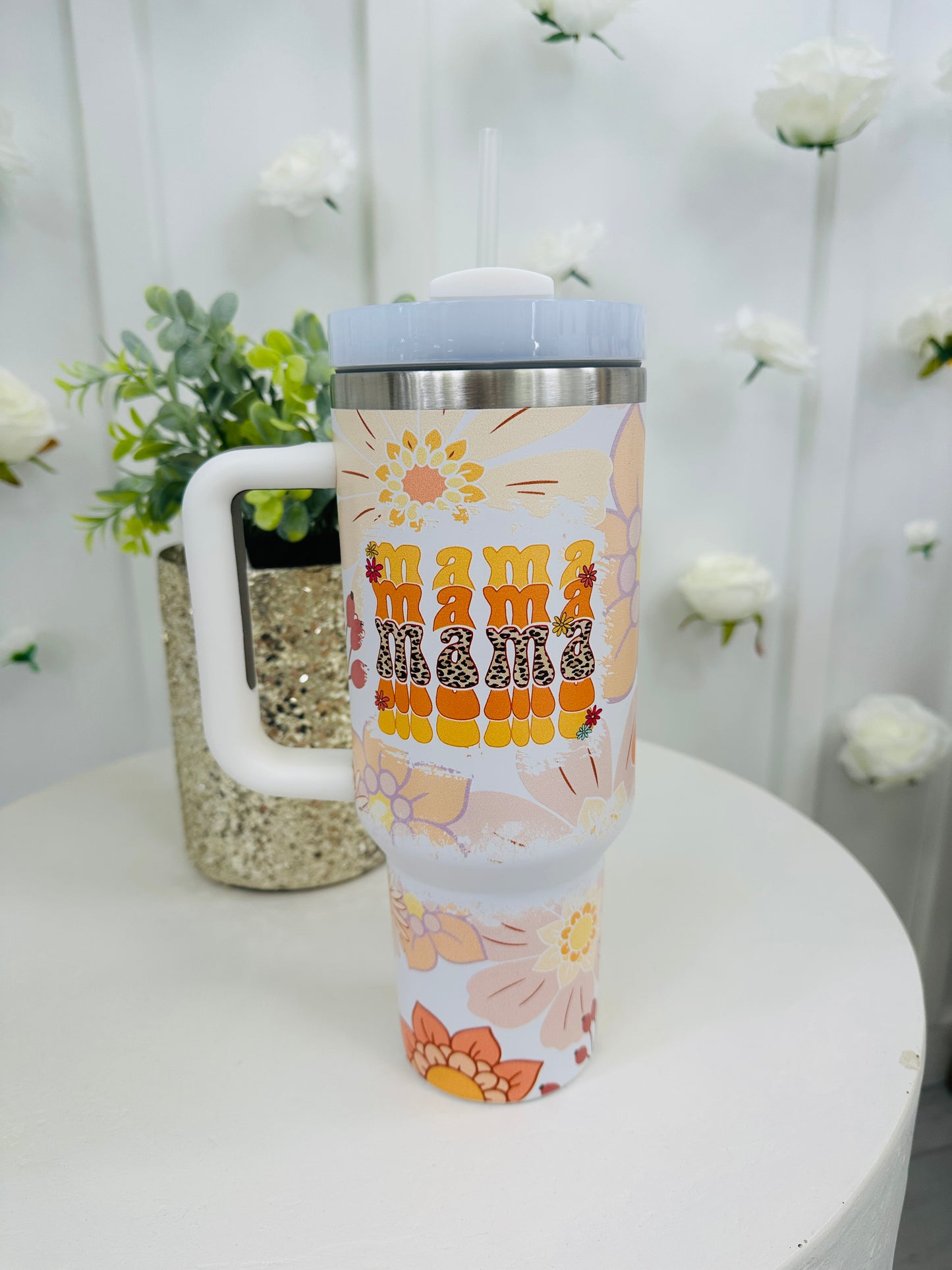 Soft Glam Mama Tumbler