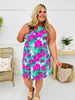 Palms and Plans Dress in St. Thomas Print