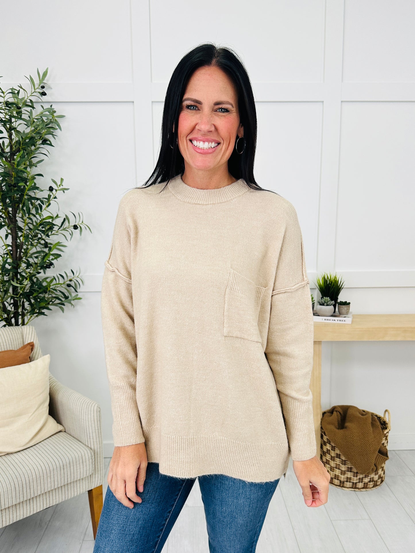 DOORBUSTER! Stayed In Layers Sweater- Multiple Colors!