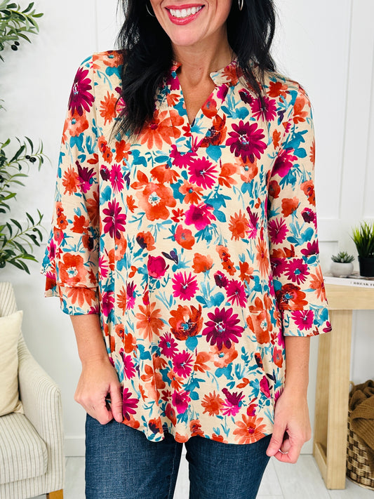 Midnight Marigold Top