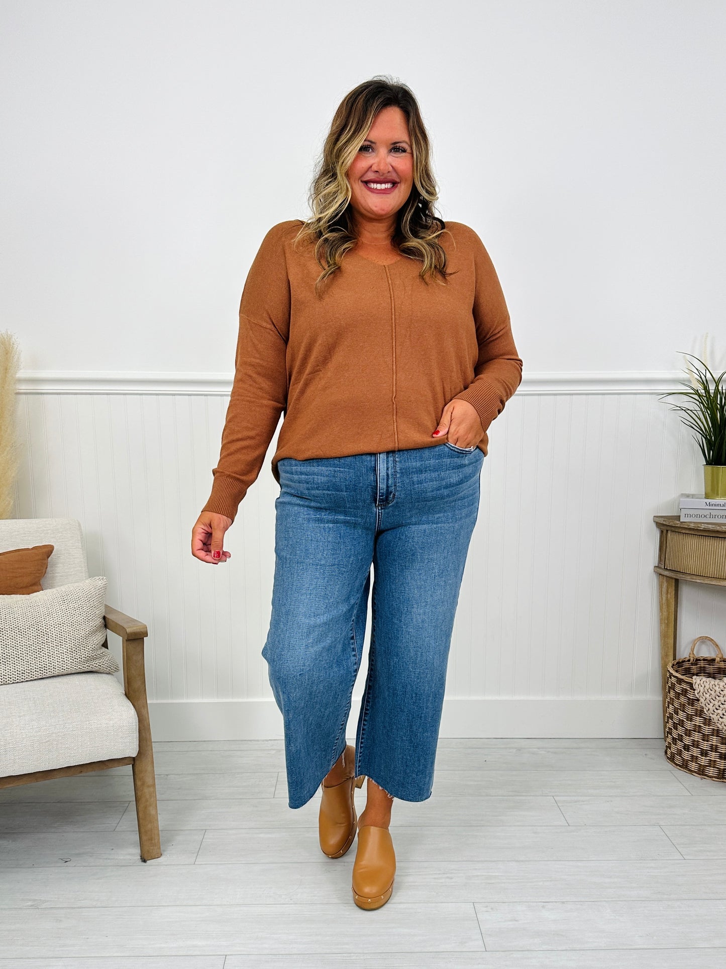 Judy Blue Anything Goes Wide Leg Cropped Jeans