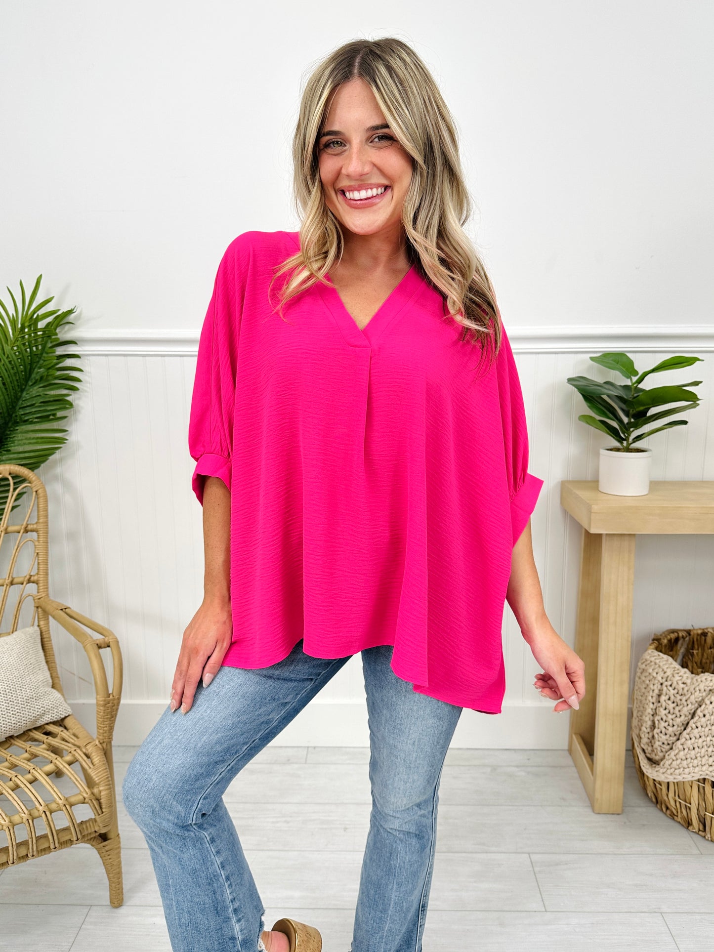 Sunny Disposition Top-- Multiple Colors!