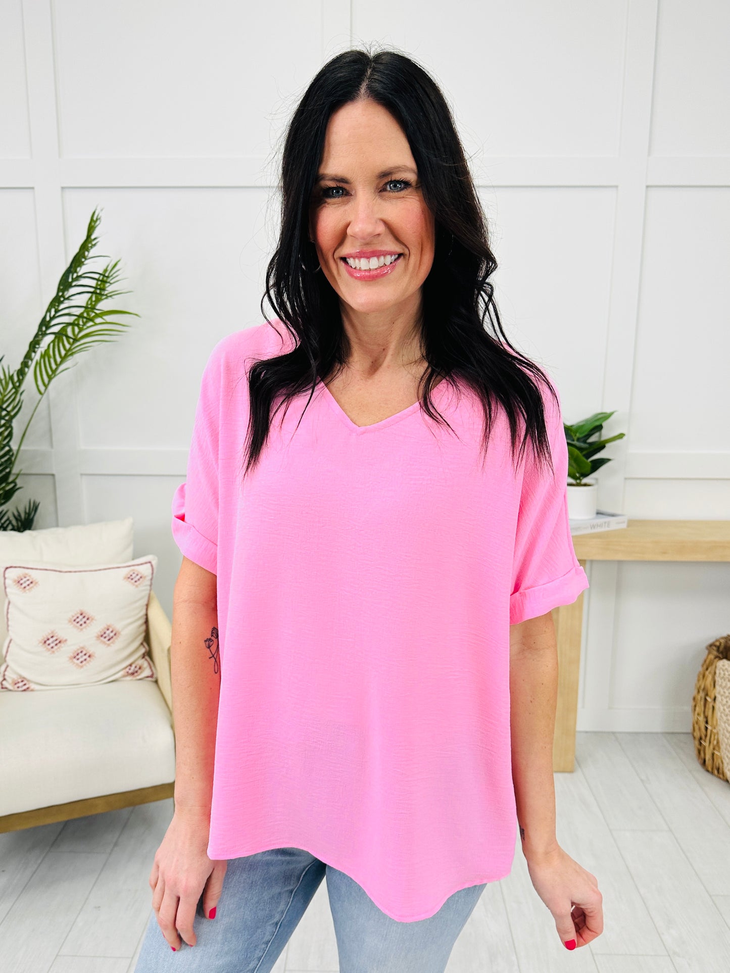 Carefree Vibes Top- Multiple Colors!