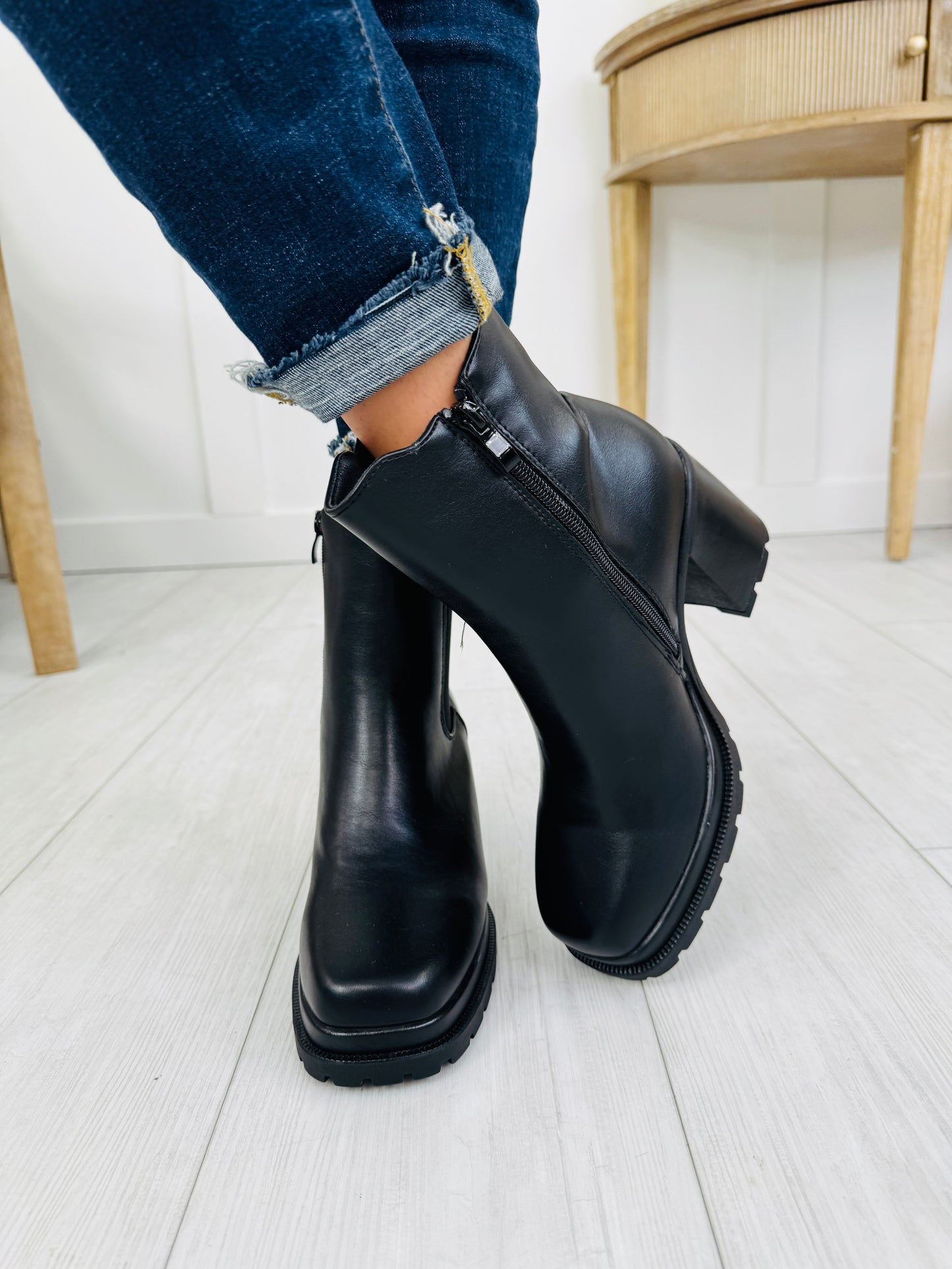 Weekend In The City Bootie In Black