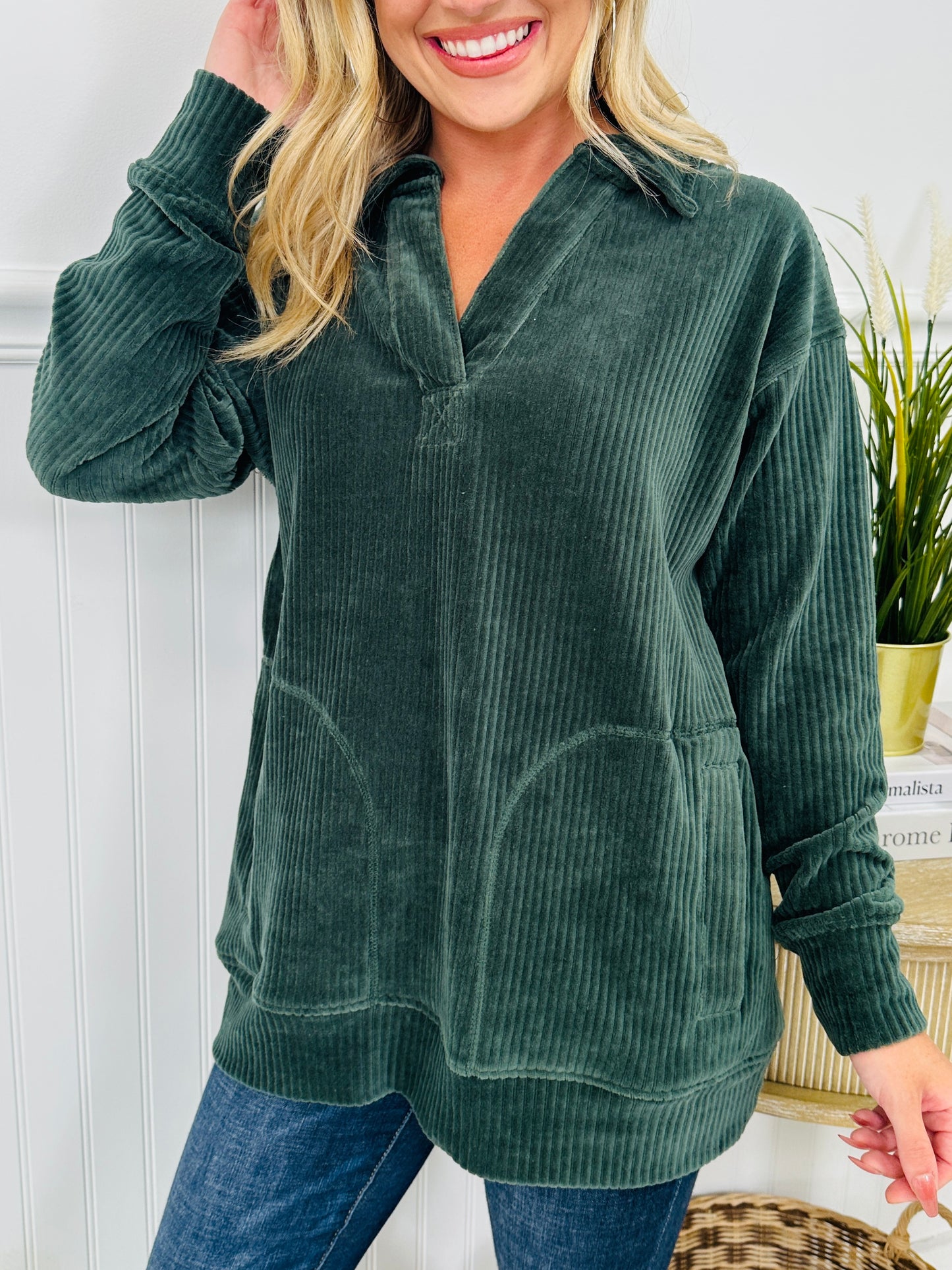 Perfectly Plush Pullover Top- Multiple Colors!