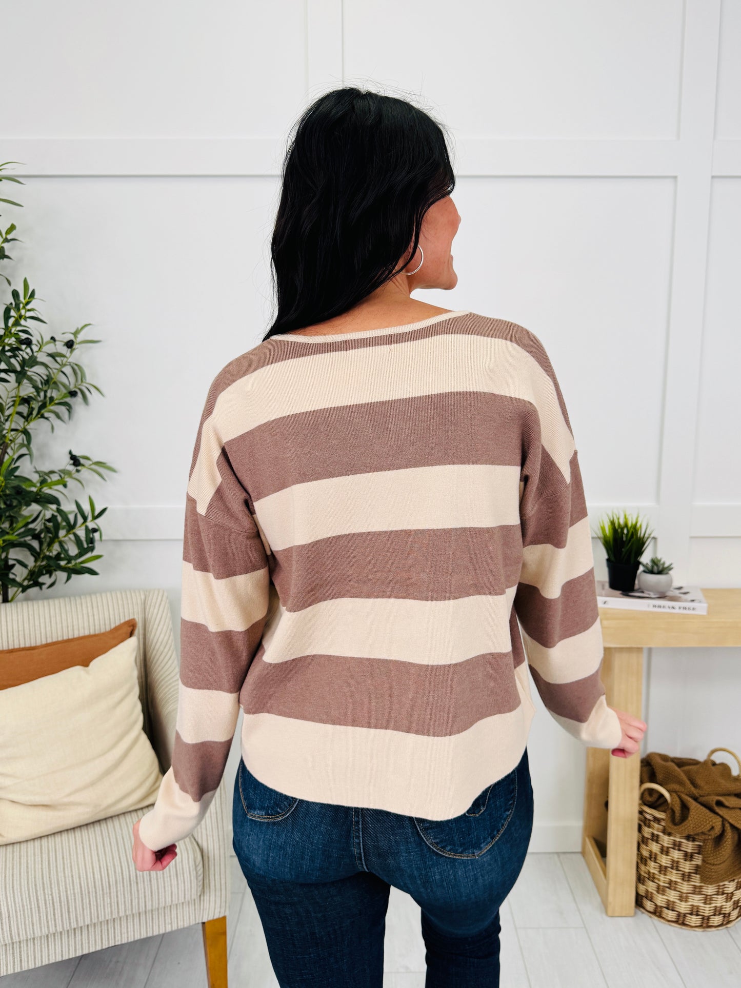Aligned Harmony Sweater in Mocha