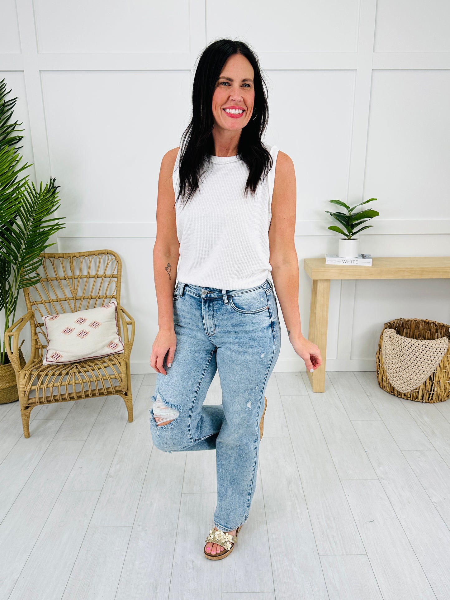 Judy Blue The Perfect Date Straight Jeans