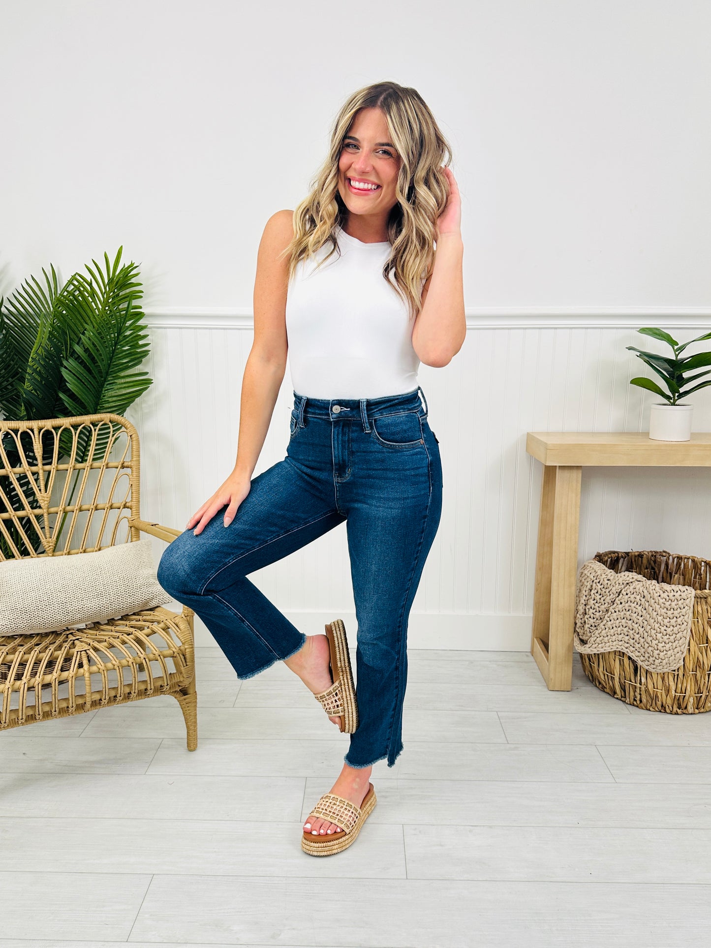 Judy Blue As Fate Would Have It Kick Flare Jeans