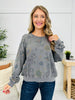 Blooming Layers Pullover in Ash