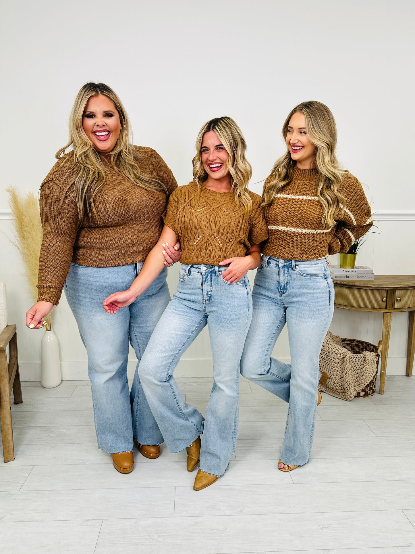 Made You Look Tummy Control Flare Vintage Wash Jeans