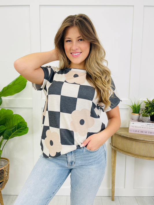 Petal Pattern Top