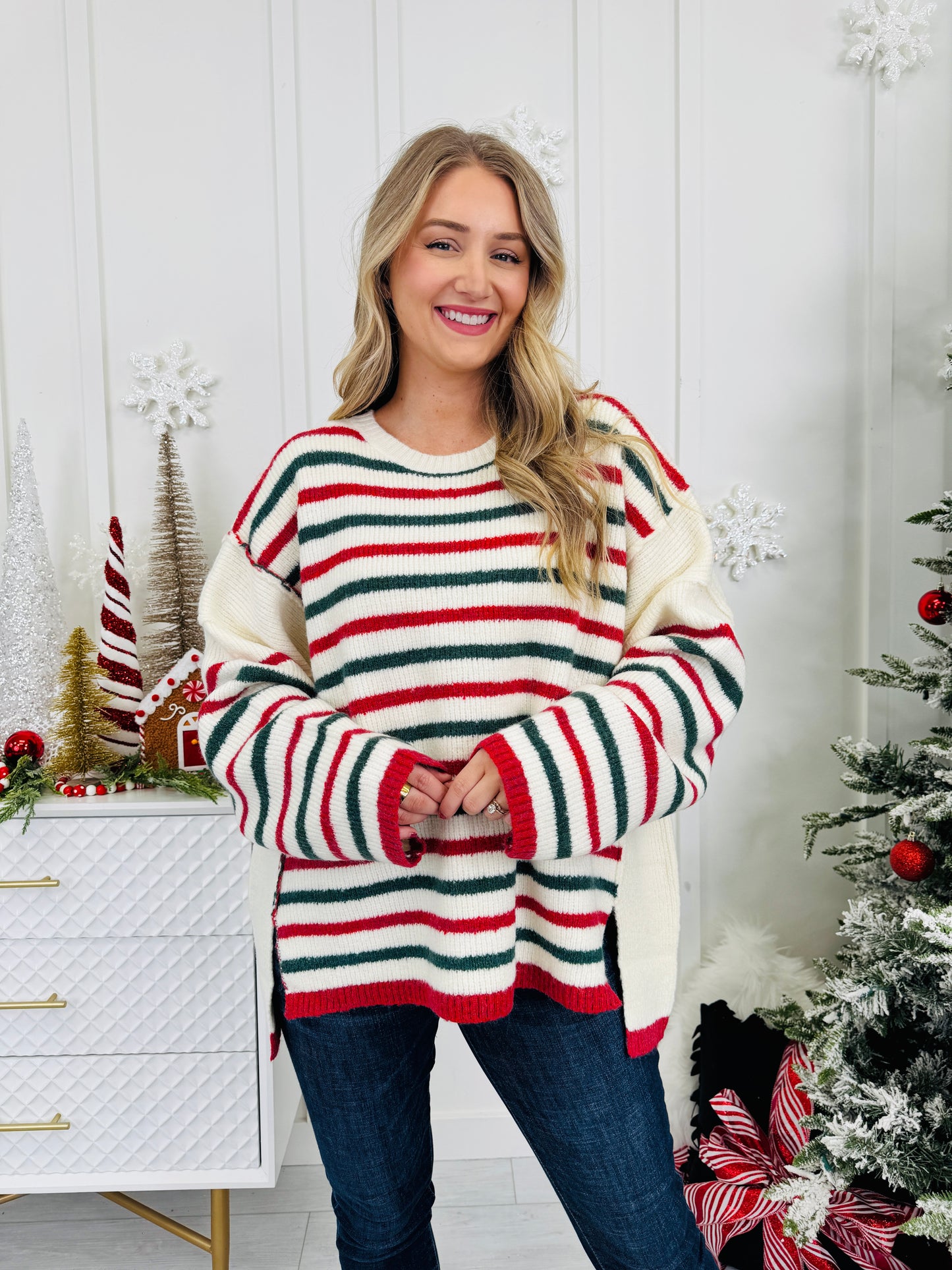 Festive Frost Sweater