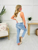 One Step Ahead Tummy Control Cropped Step Hem Jeans