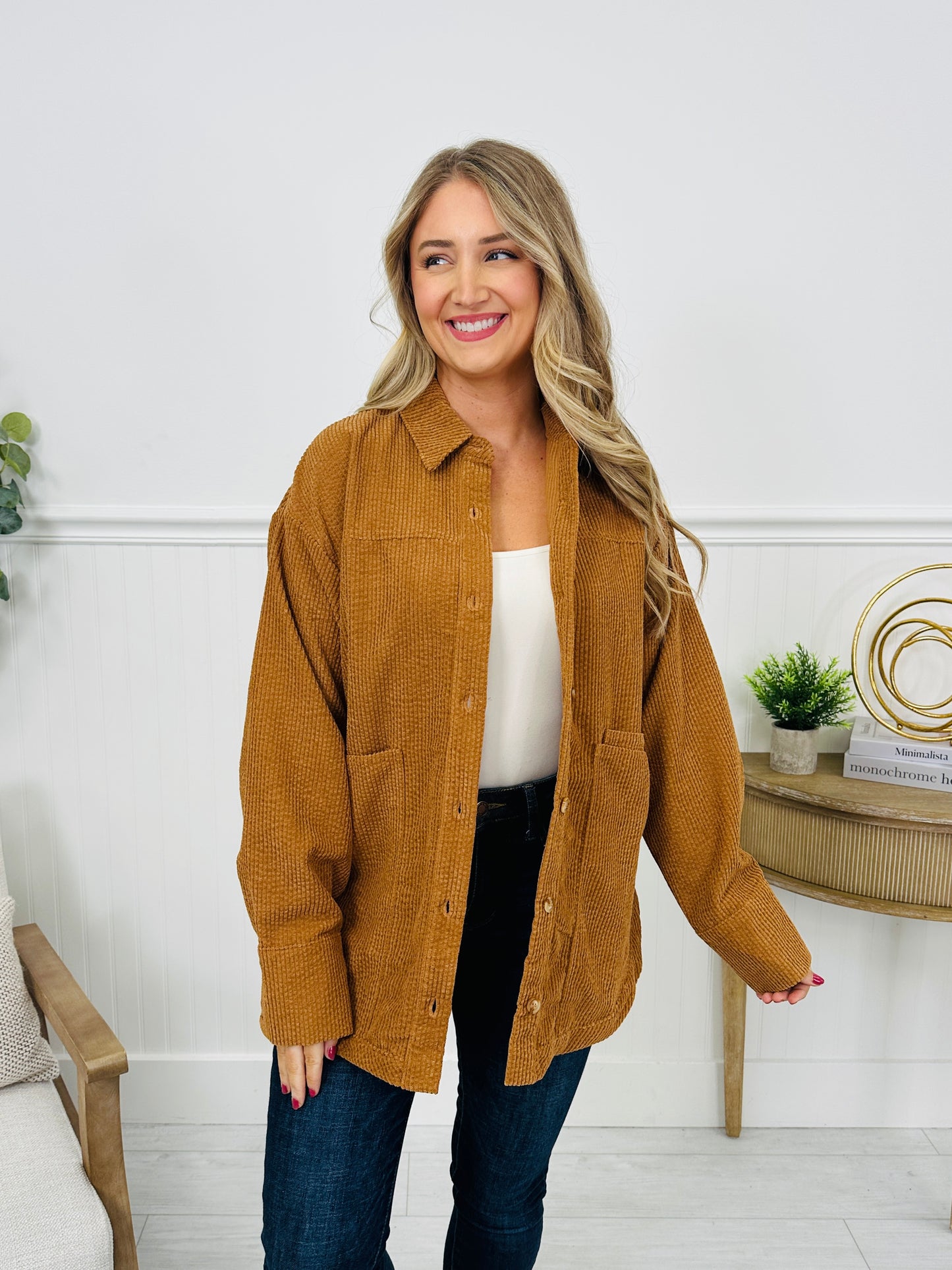 Verse Of The Season Shacket- Multiple Colors!