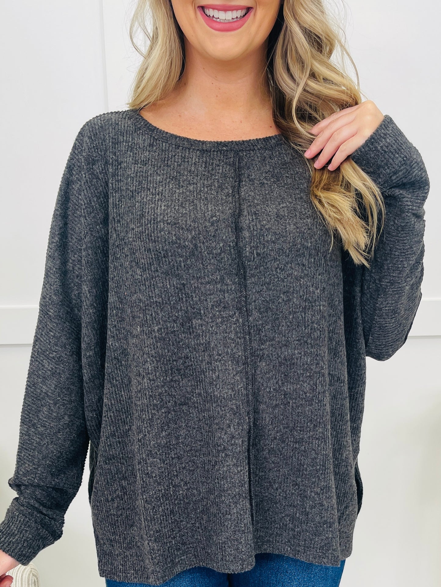 DOORBUSTER! Threads Between Us Sweater- Multiple Colors!
