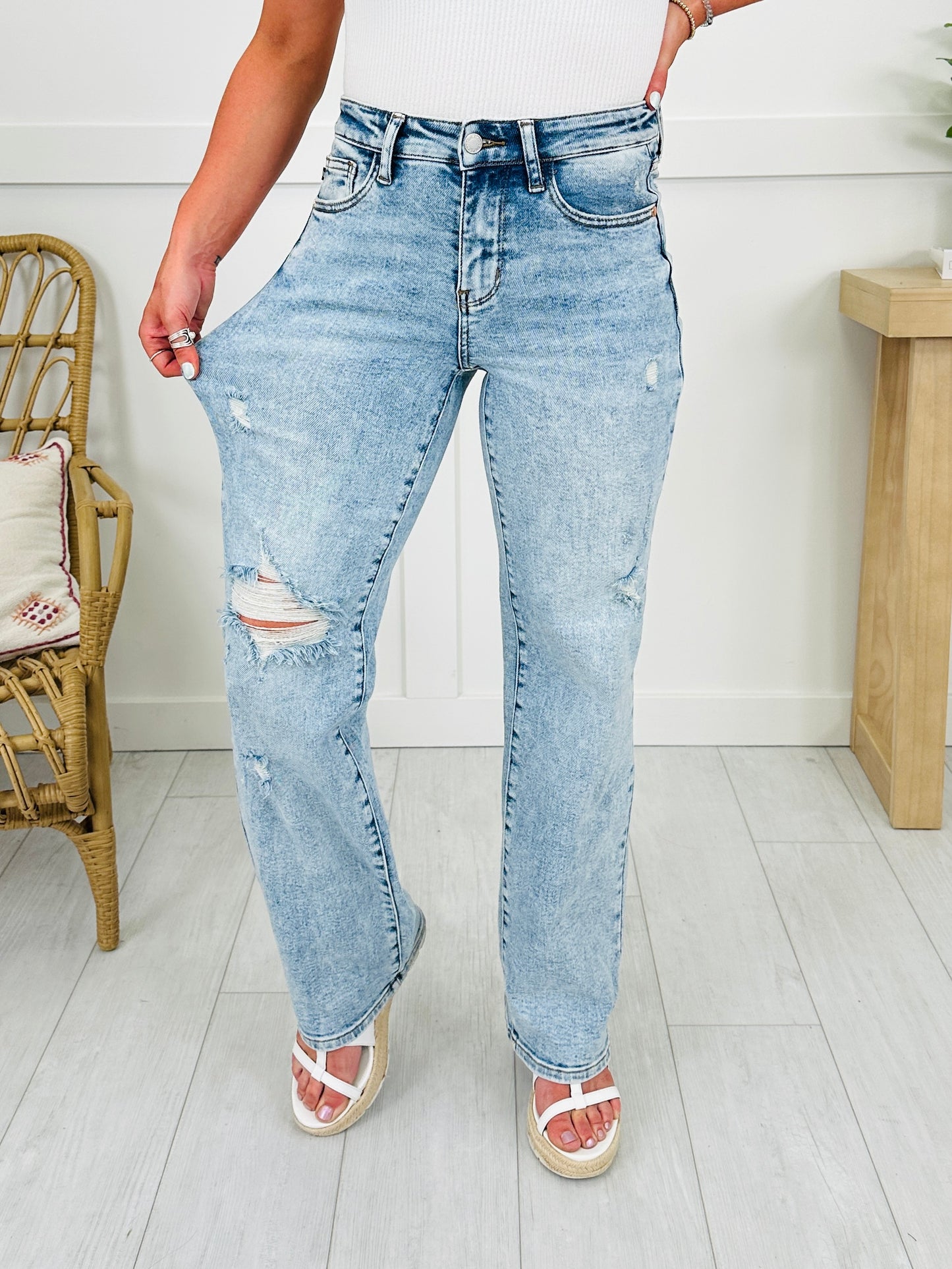Judy Blue The Perfect Date Straight Jeans