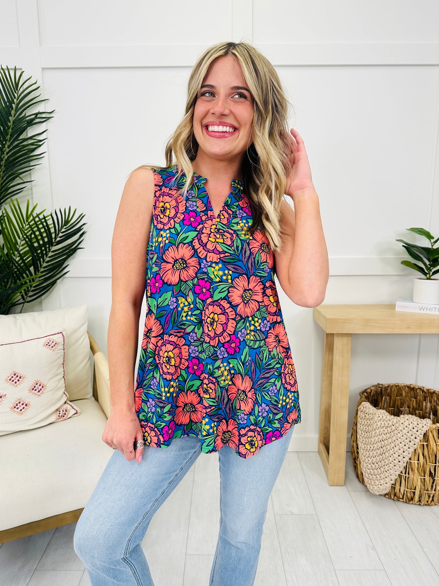 Sunny Days Tank Top in Sanibel