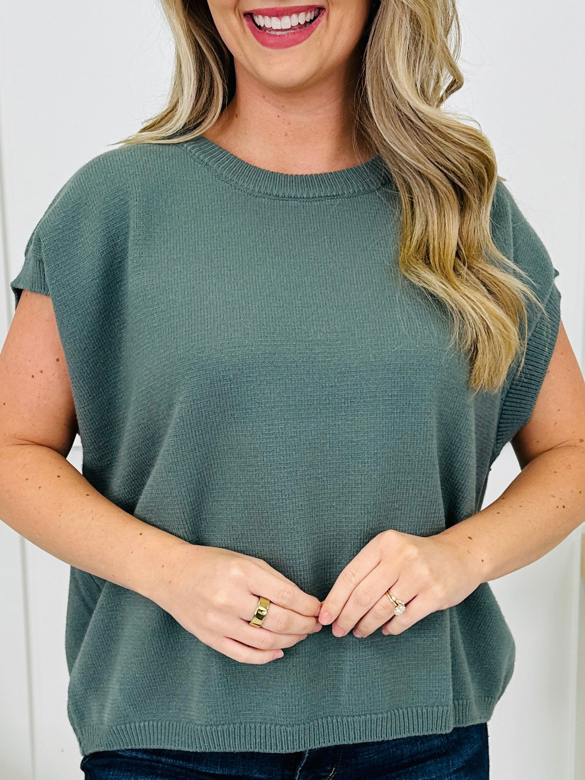 DOORBUSTER! Timeless Textures Top- Multiple Colors!