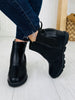 Grounded Glam Booties in Black