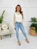 Sheer Elegance Top in Off White