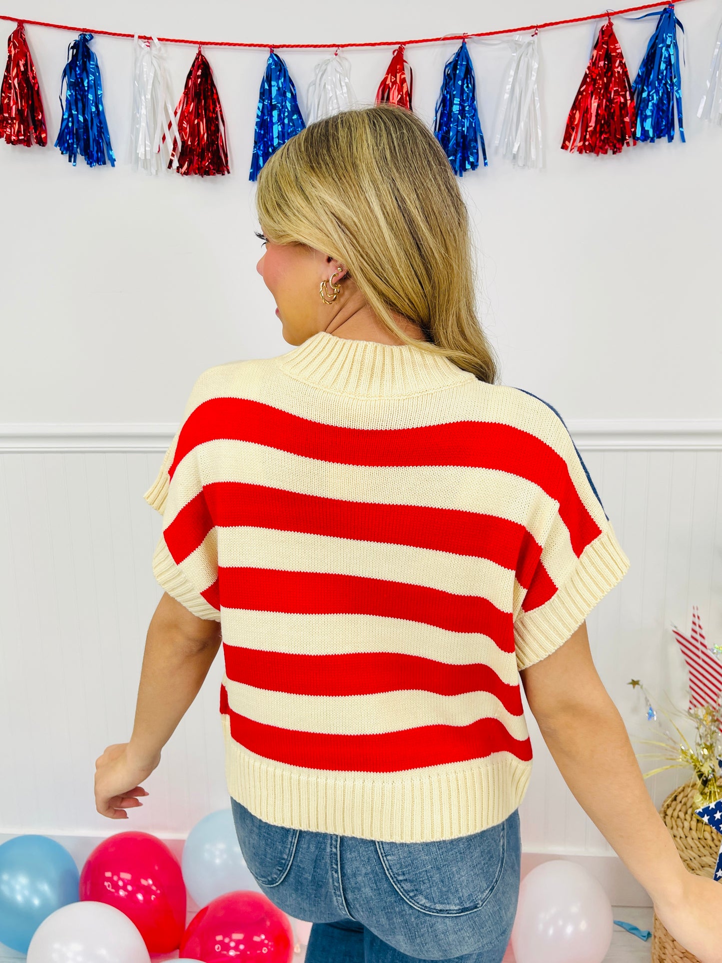 Patriotic Perfection Sweater