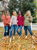 Falling for Comfort Pullover- Multiple Colors!