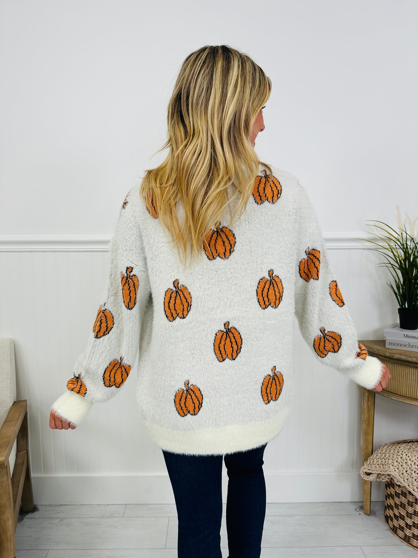 Falling For Pumpkins Cardigan