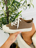 Kickback Club Sneakers in Taupe
